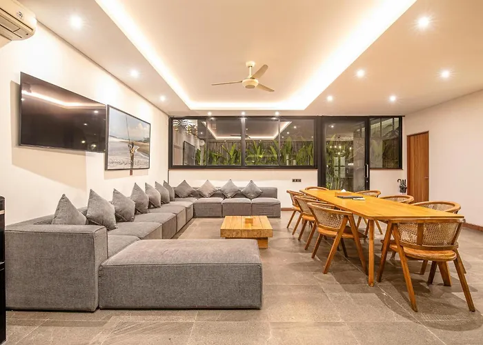 Villa Boddisatva Modern 5Br Enclosed Liv Canggu Canggu (Bali)