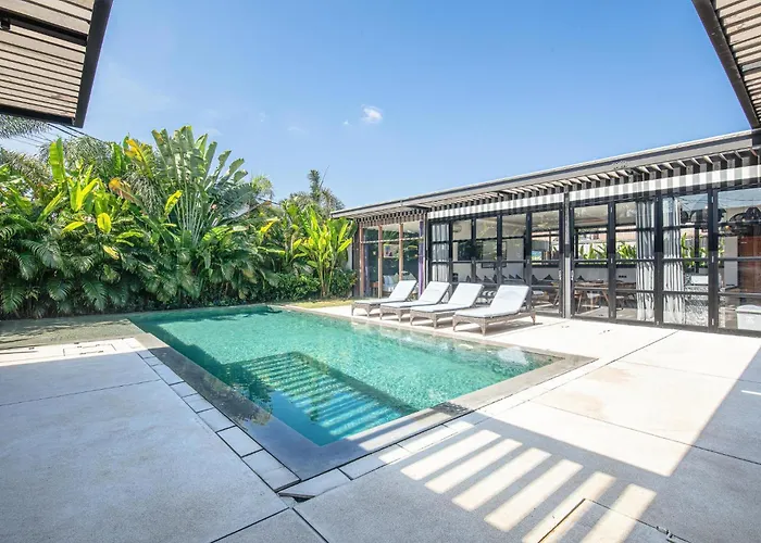 Villa Boddisatva Modern 5Br Enclosed Liv Canggu * Canggu (Bali)